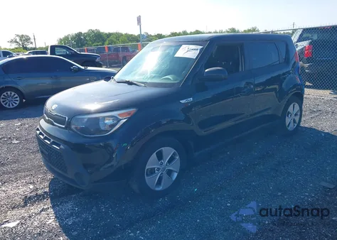 2015 Kia Soul из США, поврежденный, VIN KNDJN2A2XF7170089